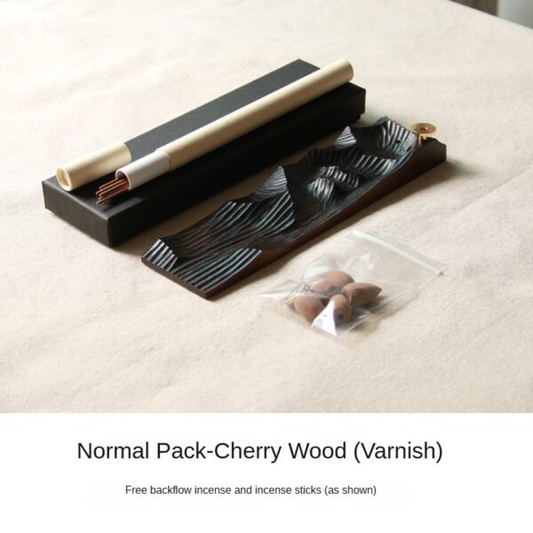 Cherry wood normal pack, TCM incense, sticks—herbal set.
