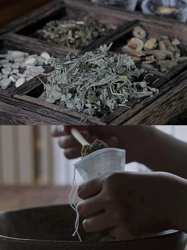 Handmade Dragon Boat Festival Herbal Sachet | Traditional Chinese Fragrance Pouch | Natural Insect Repellent - Image 3